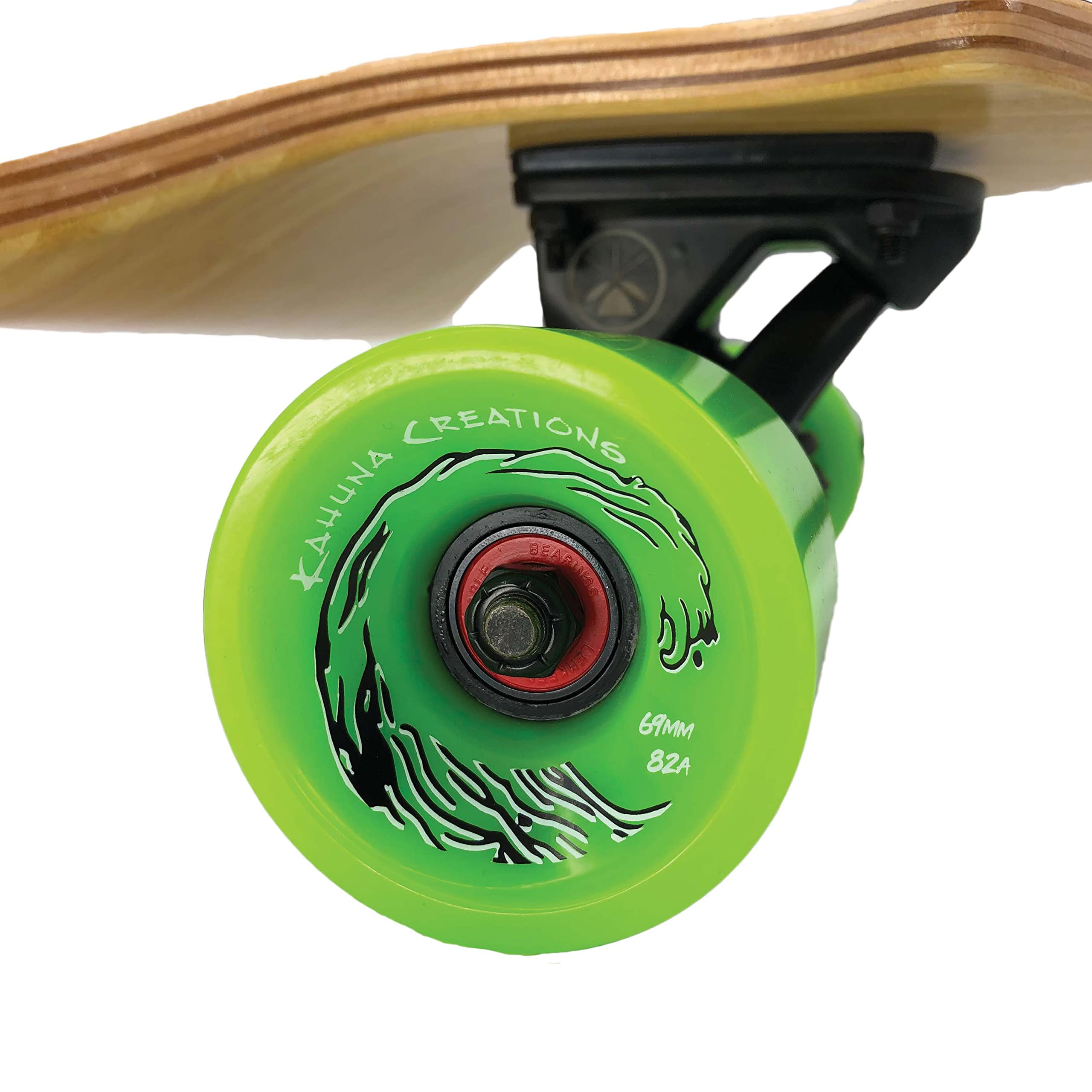 Amazon.co.jp: Kahuna Creations ロングボード スケートボード 竹製 42